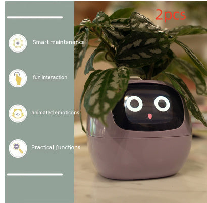 "AI Smart Planter Pot - Self-Watering, App-Controlled & Eco-Friendly"