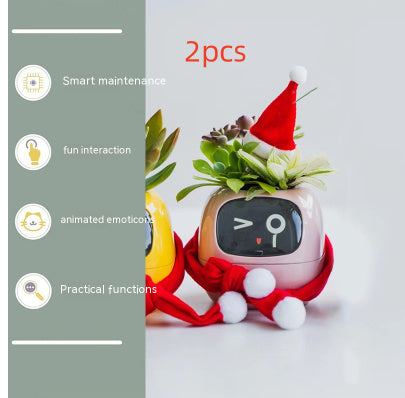 "AI Smart Planter Pot - Self-Watering, App-Controlled & Eco-Friendly"