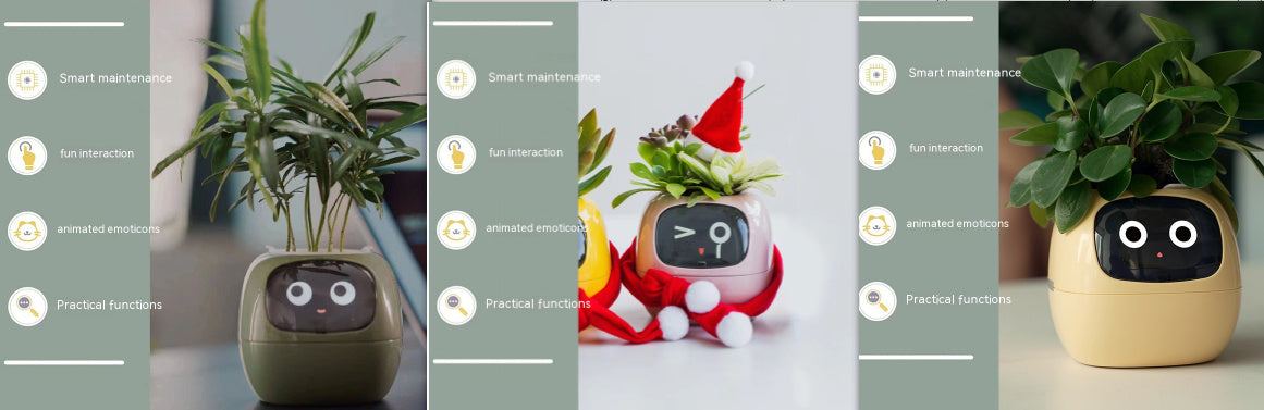 "AI Smart Planter Pot - Self-Watering, App-Controlled & Eco-Friendly"