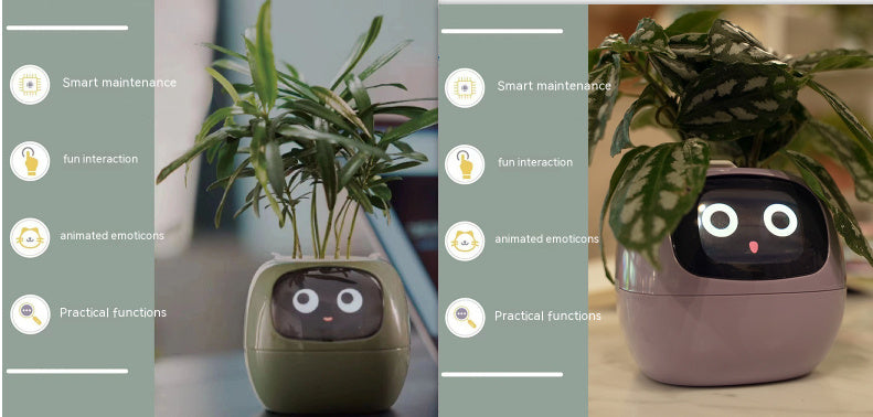 "AI Smart Planter Pot - Self-Watering, App-Controlled & Eco-Friendly"