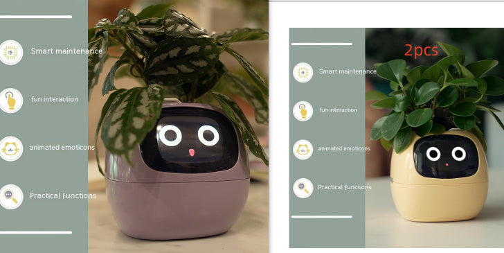 "AI Smart Planter Pot - Self-Watering, App-Controlled & Eco-Friendly"