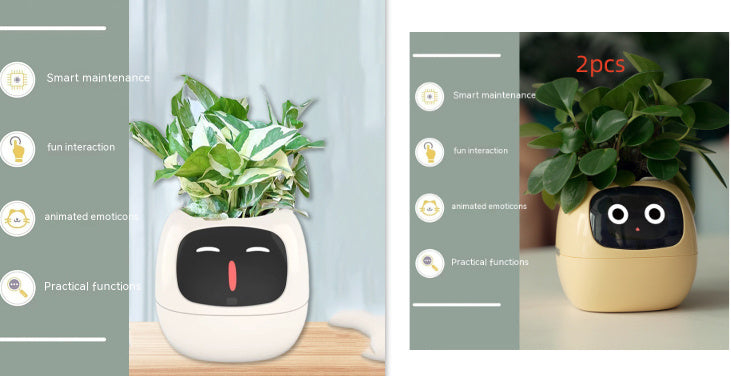 "AI Smart Planter Pot - Self-Watering, App-Controlled & Eco-Friendly"