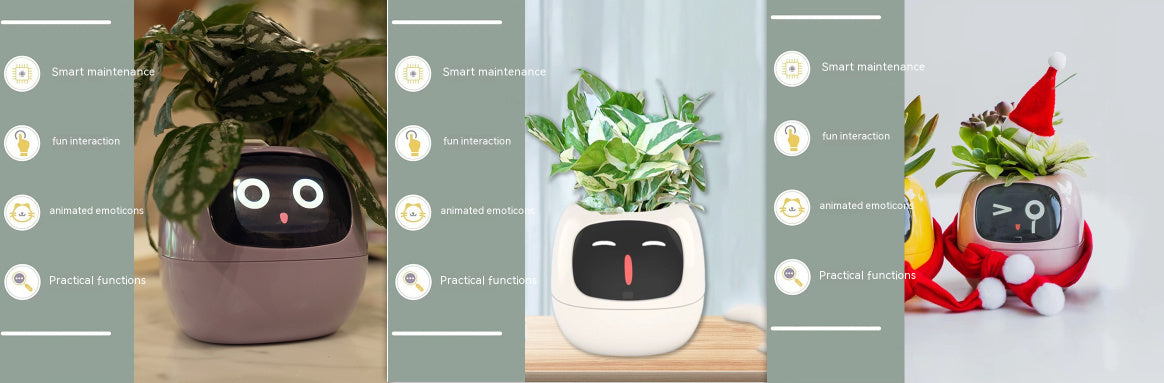 "AI Smart Planter Pot - Self-Watering, App-Controlled & Eco-Friendly"