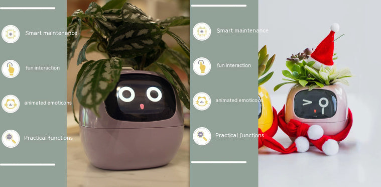 "AI Smart Planter Pot - Self-Watering, App-Controlled & Eco-Friendly"