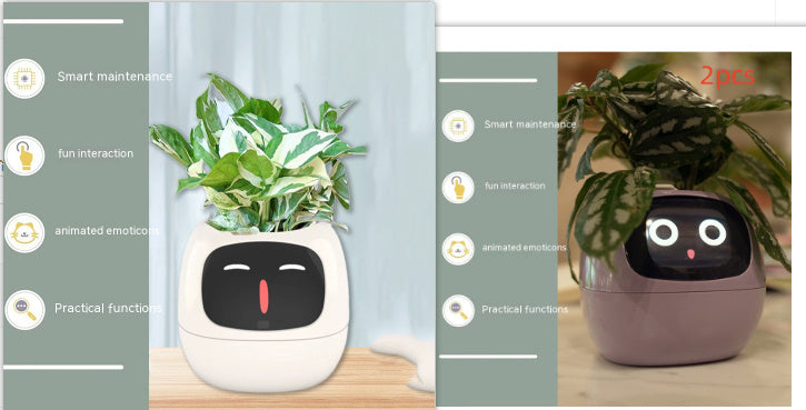 "AI Smart Planter Pot - Self-Watering, App-Controlled & Eco-Friendly"