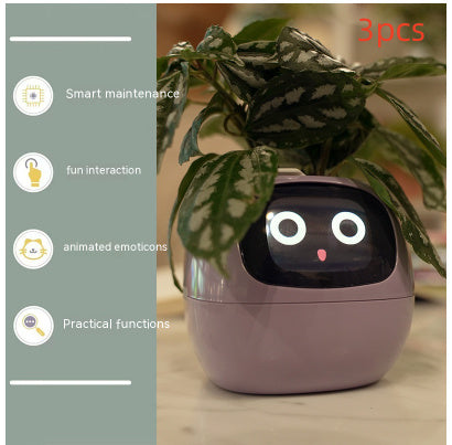 "AI Smart Planter Pot - Self-Watering, App-Controlled & Eco-Friendly"