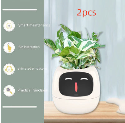 "AI Smart Planter Pot - Self-Watering, App-Controlled & Eco-Friendly"