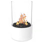 Portable Glass Decorative Alcohol Fireplace Table Lamp