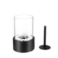 Tabletop Fire Pit Concrete, Indoor & Outdoor Fire Bowl ,Mini Fireplace Chiminea for Meditation & Portable Isopropyl Rubbing Alcohol Fire Feature