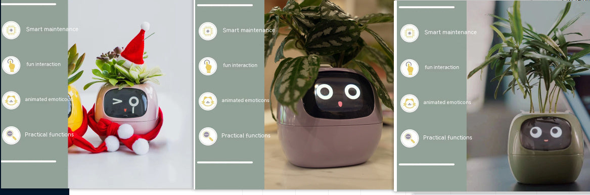 "AI Smart Planter Pot - Self-Watering, App-Controlled & Eco-Friendly"