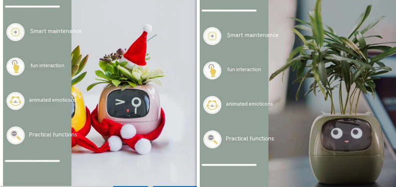 "AI Smart Planter Pot - Self-Watering, App-Controlled & Eco-Friendly"