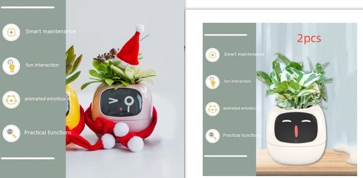 "AI Smart Planter Pot - Self-Watering, App-Controlled & Eco-Friendly"