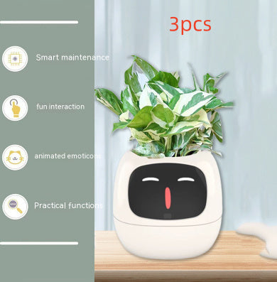 "AI Smart Planter Pot - Self-Watering, App-Controlled & Eco-Friendly"